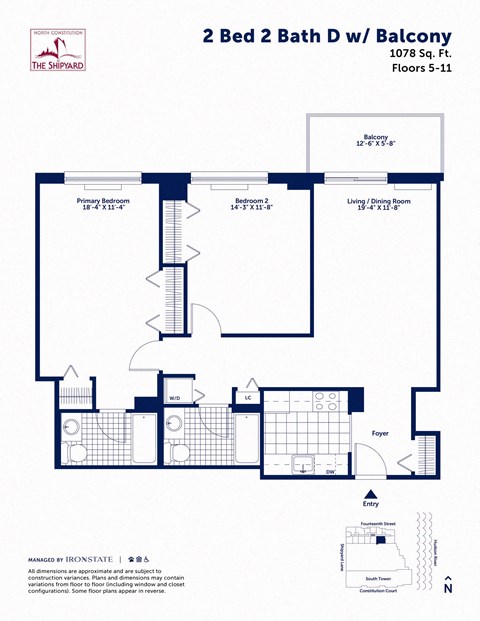 1 14th Street Studio-3 Beds Apartment for Rent - Photo Gallery 49